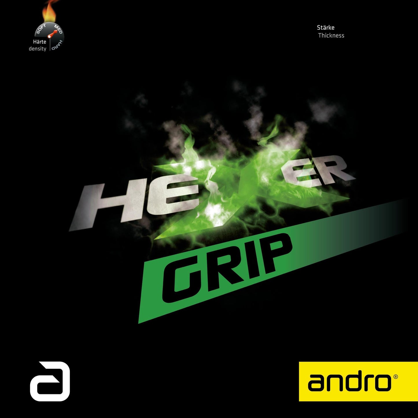 andro rubber Hexer Grip