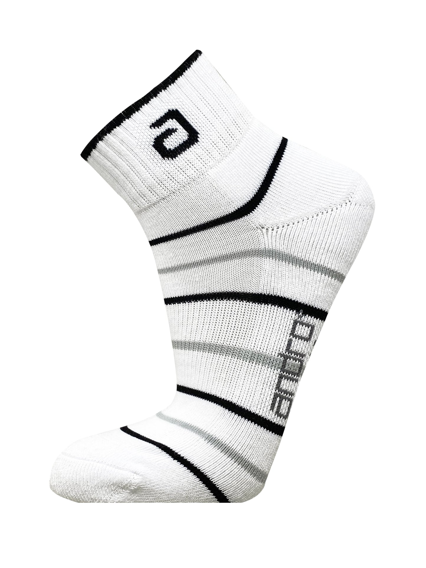 andro socks Pace white/grey/black