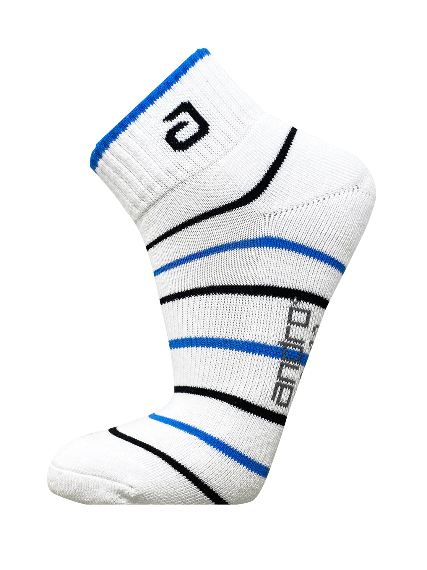 andro socks Pace white/blue/black
