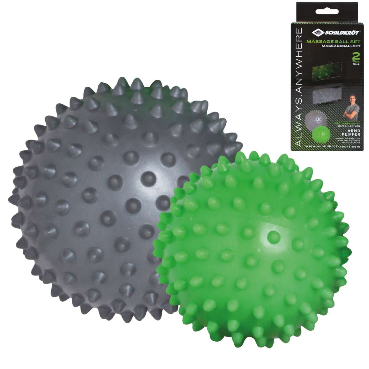 Donic pimpled ball/massage ball set