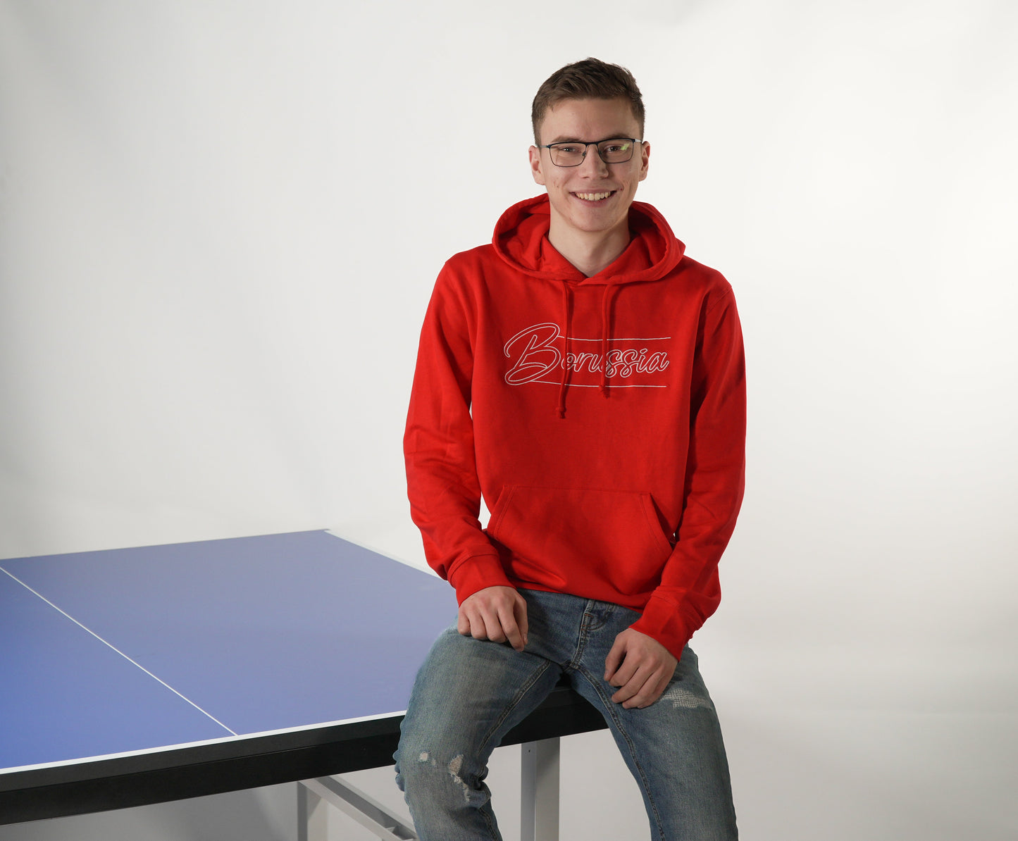 Borussia Düsseldorf - Hoodie Red