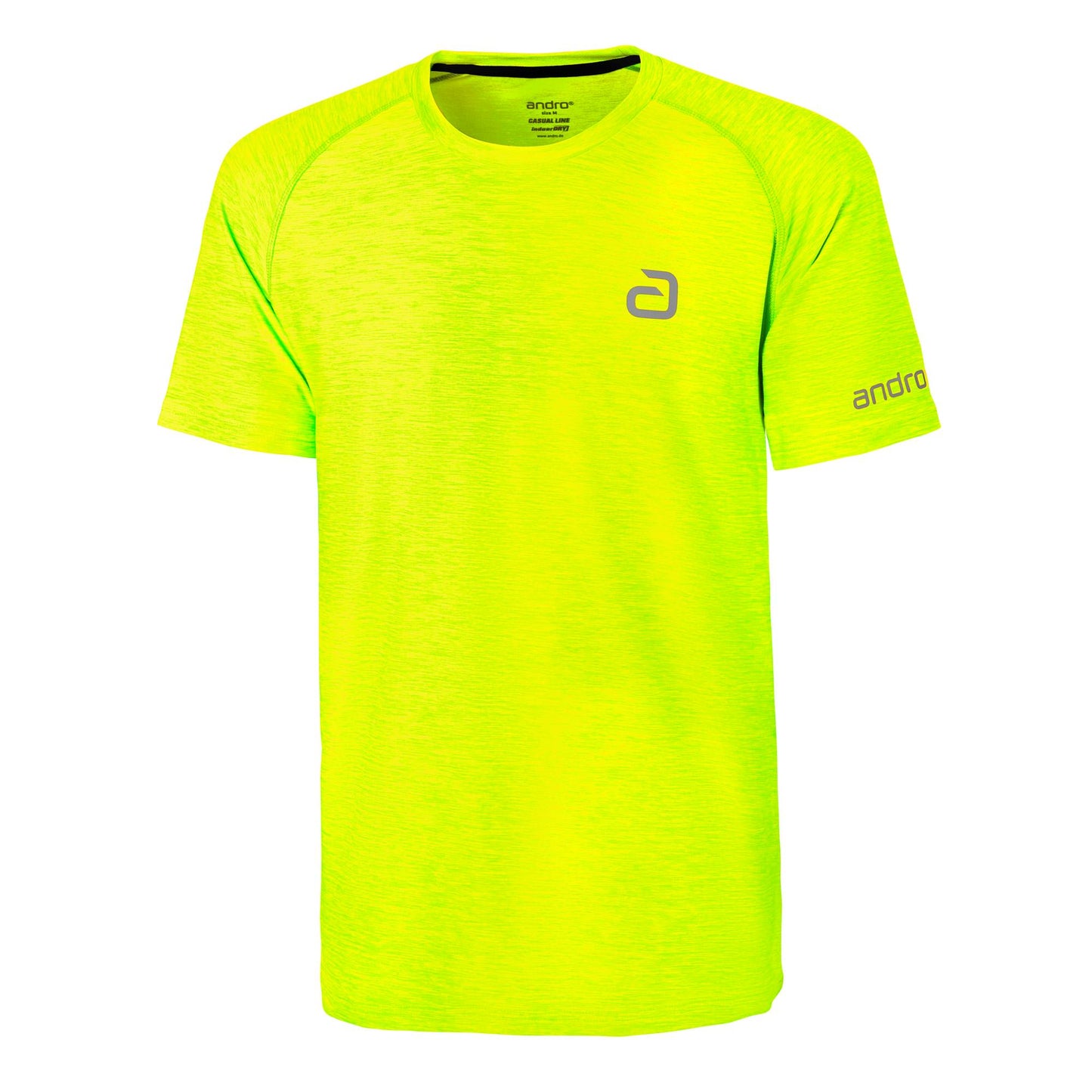 andro Shirt Melange Alpha - yellow