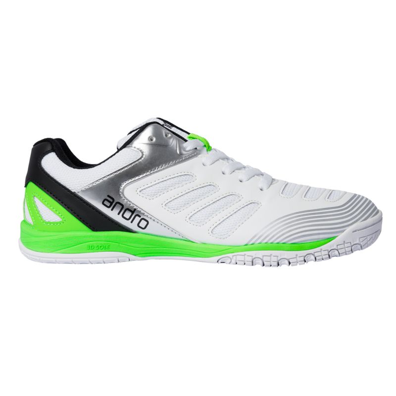 andro Shoes Cross Step 2 white/black/green