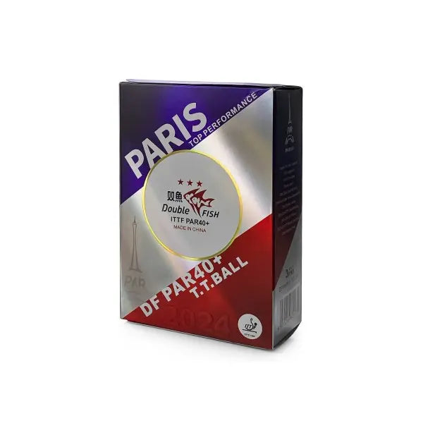 Double Fish PAR40+ 3*** ITTF 6 balls - Paris