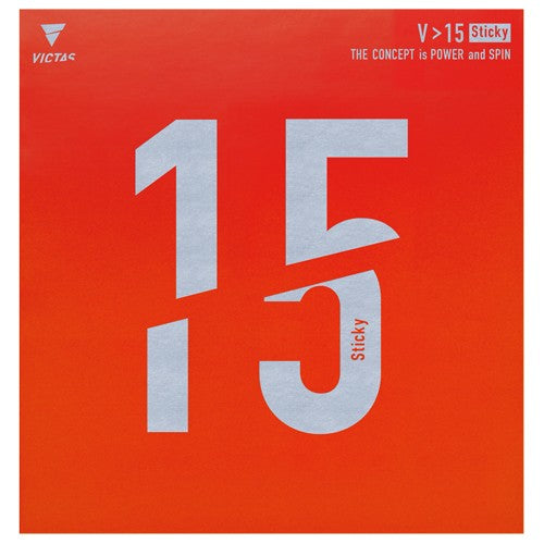 Victas rubber V > 15 Sticky